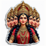 Elegant & Traditional Gods - Magnet v26